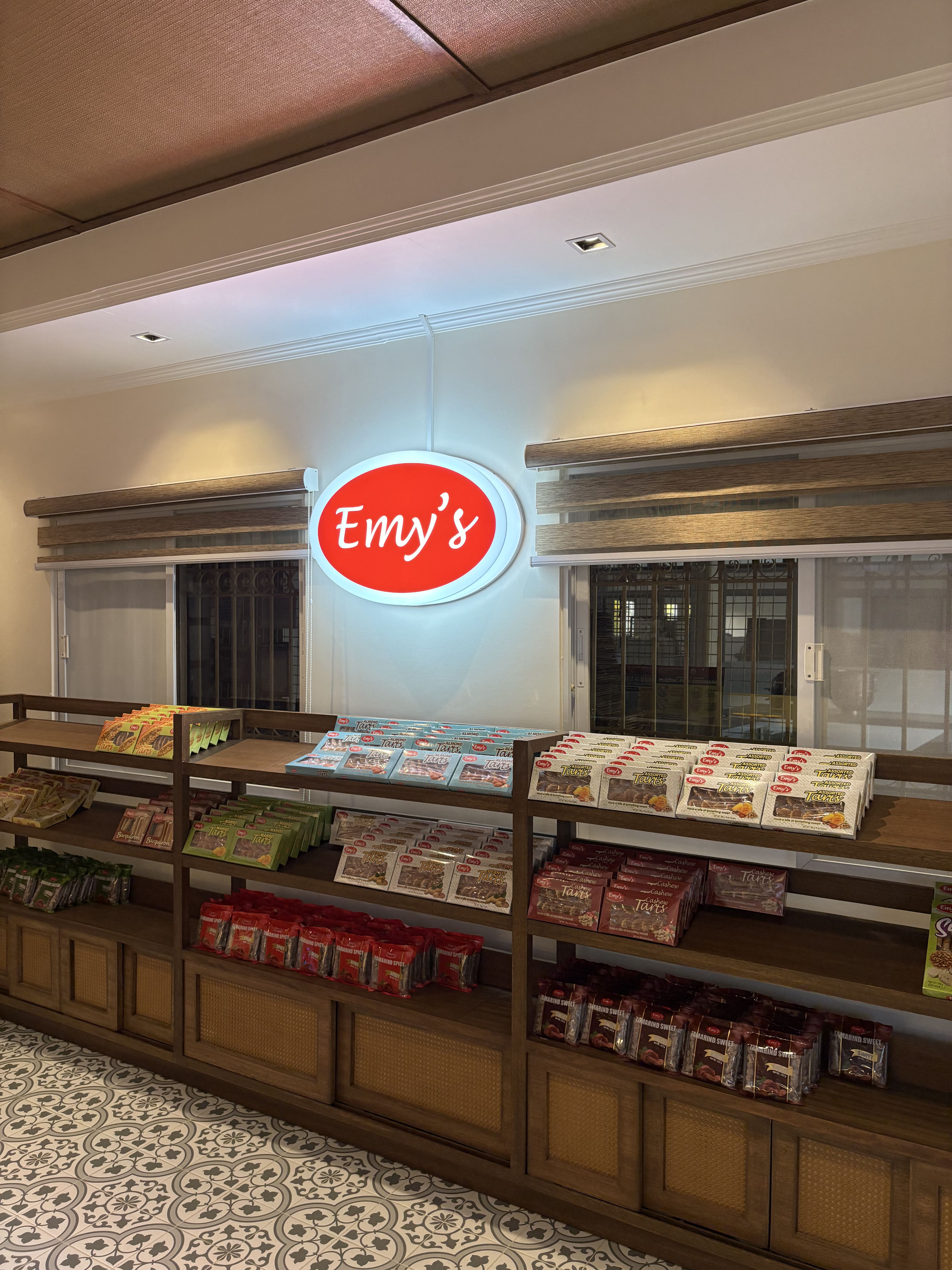 Emy's bakery display