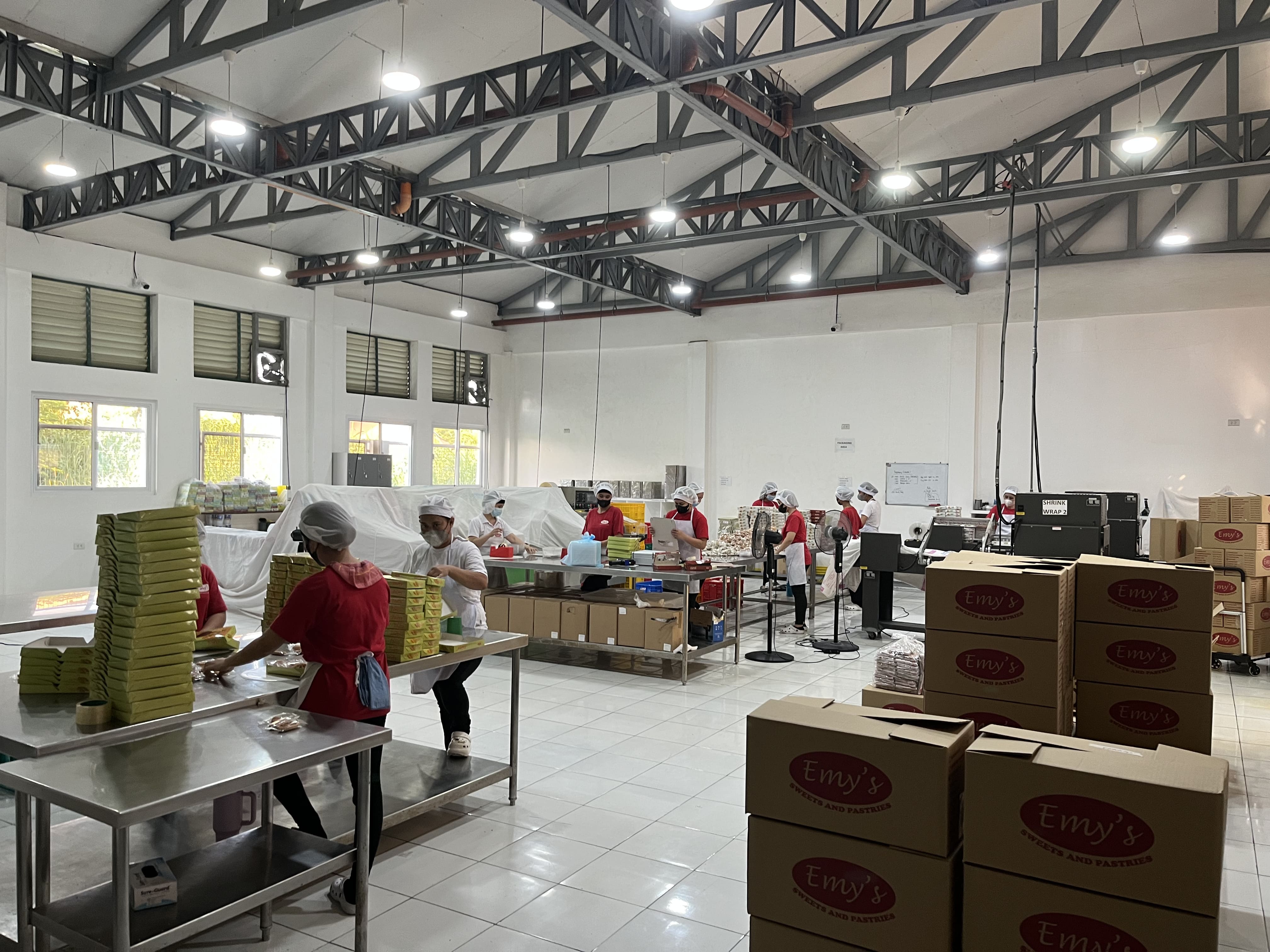 Emy's production kitchen